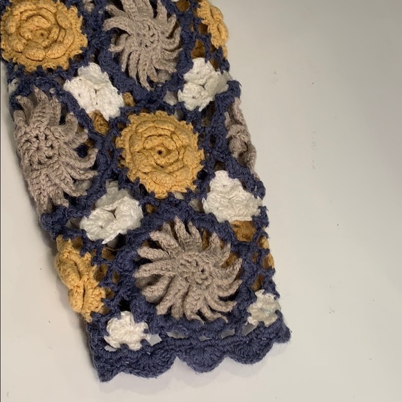 Vintage Express Tricot Crochet Knit Sweater Small - Picture 4 of 6